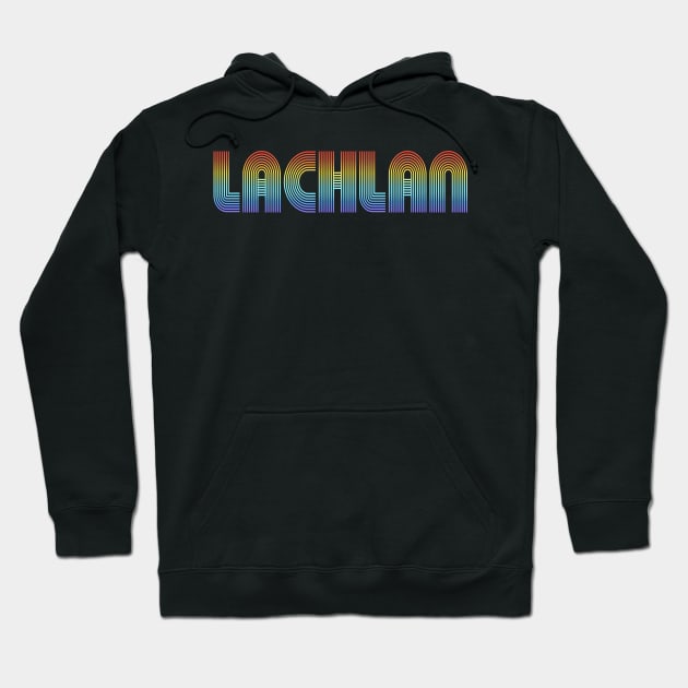 LACHLAN Rainbow Style Family Name Hoodie by Salimkaxdew